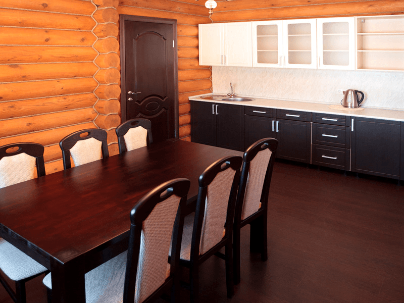 Коттедж зимой