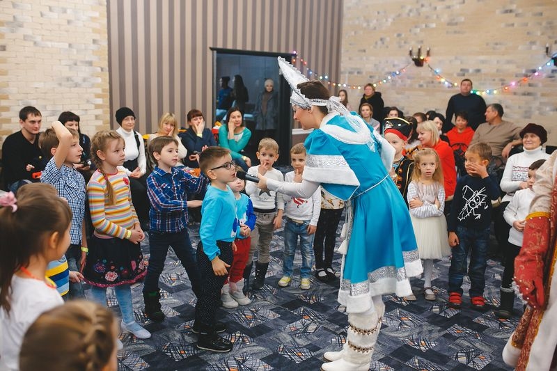 Новогодняя детская ёлка 2016 г.