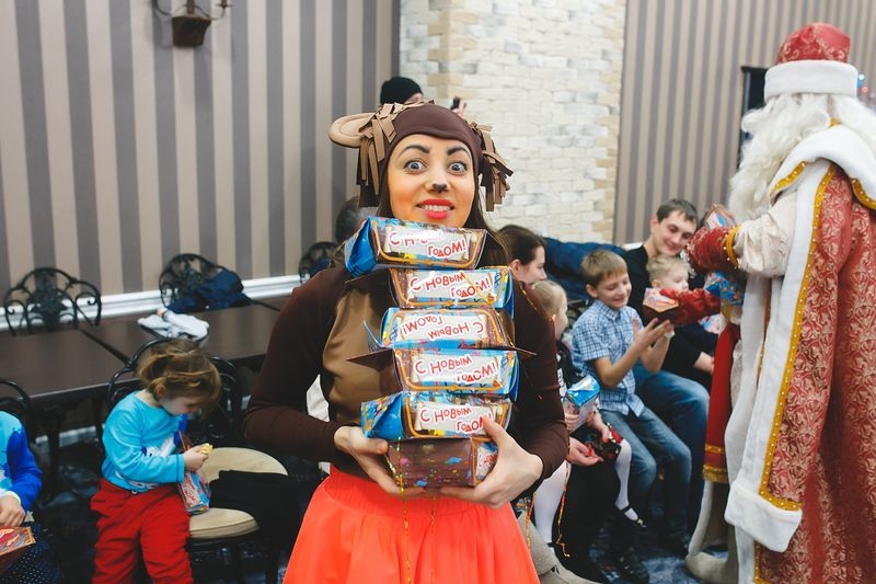 Новогодняя детская ёлка 2016 г.