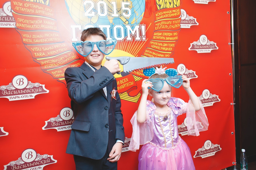 Новогодняя пионерская Зорька 2015