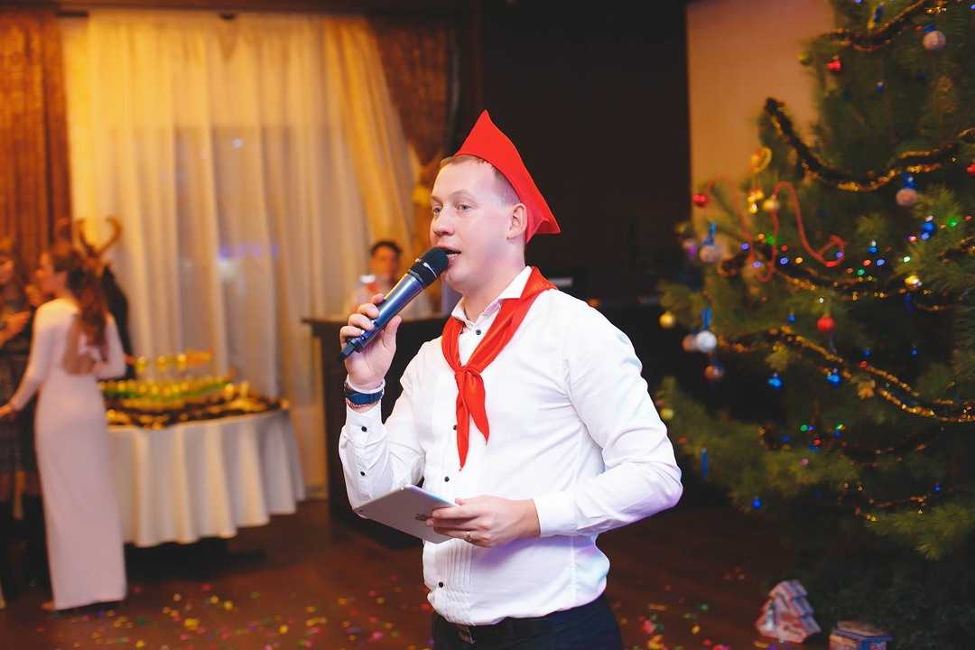 Новогодняя пионерская Зорька 2015