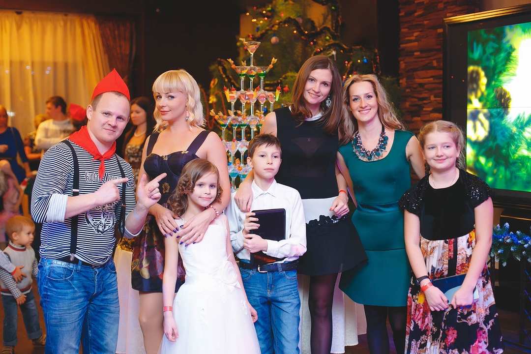 Новогодняя пионерская Зорька 2015