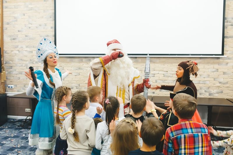 Новогодняя детская ёлка 2016 г.