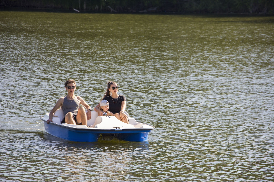 Летний пляж